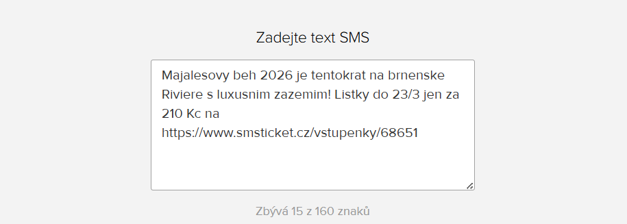 sms kampaň