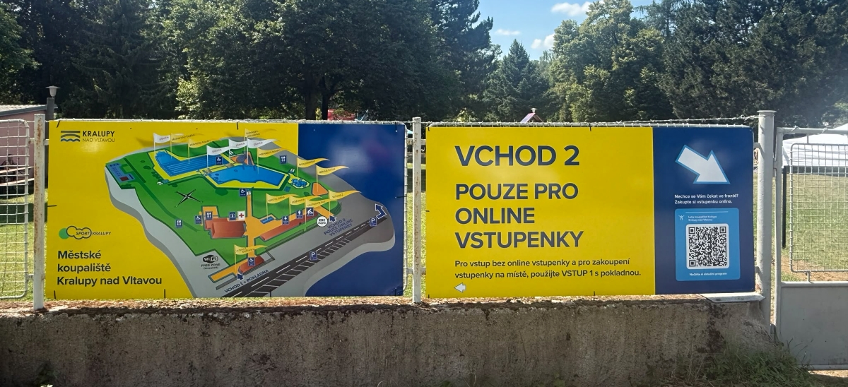 Vchod pro majitele online vstupenek smsticket