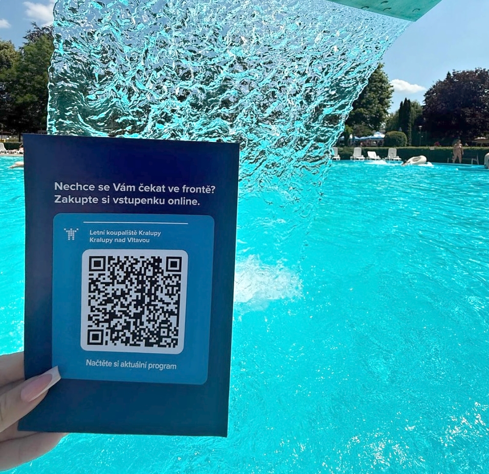QR nálepka smsticket