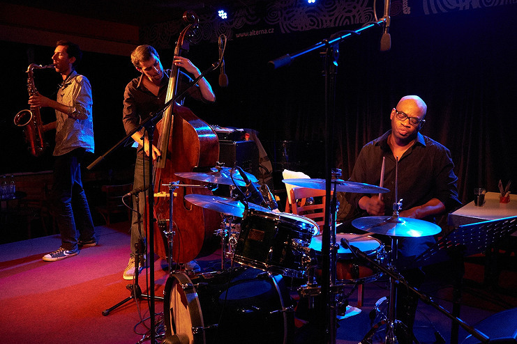 Mike Parker Trio - koncert 1.1.2000, foto Jiří Bernovský